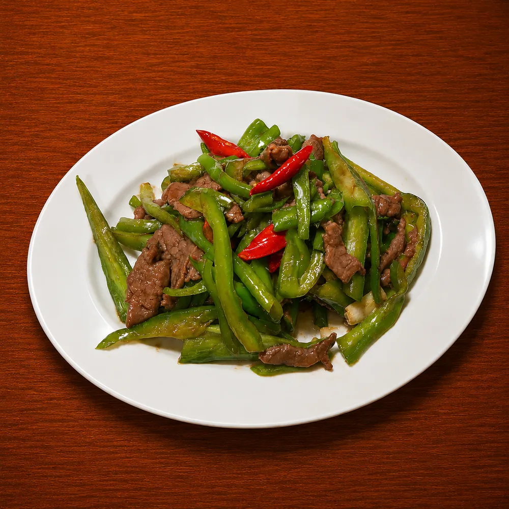 青椒牛肉