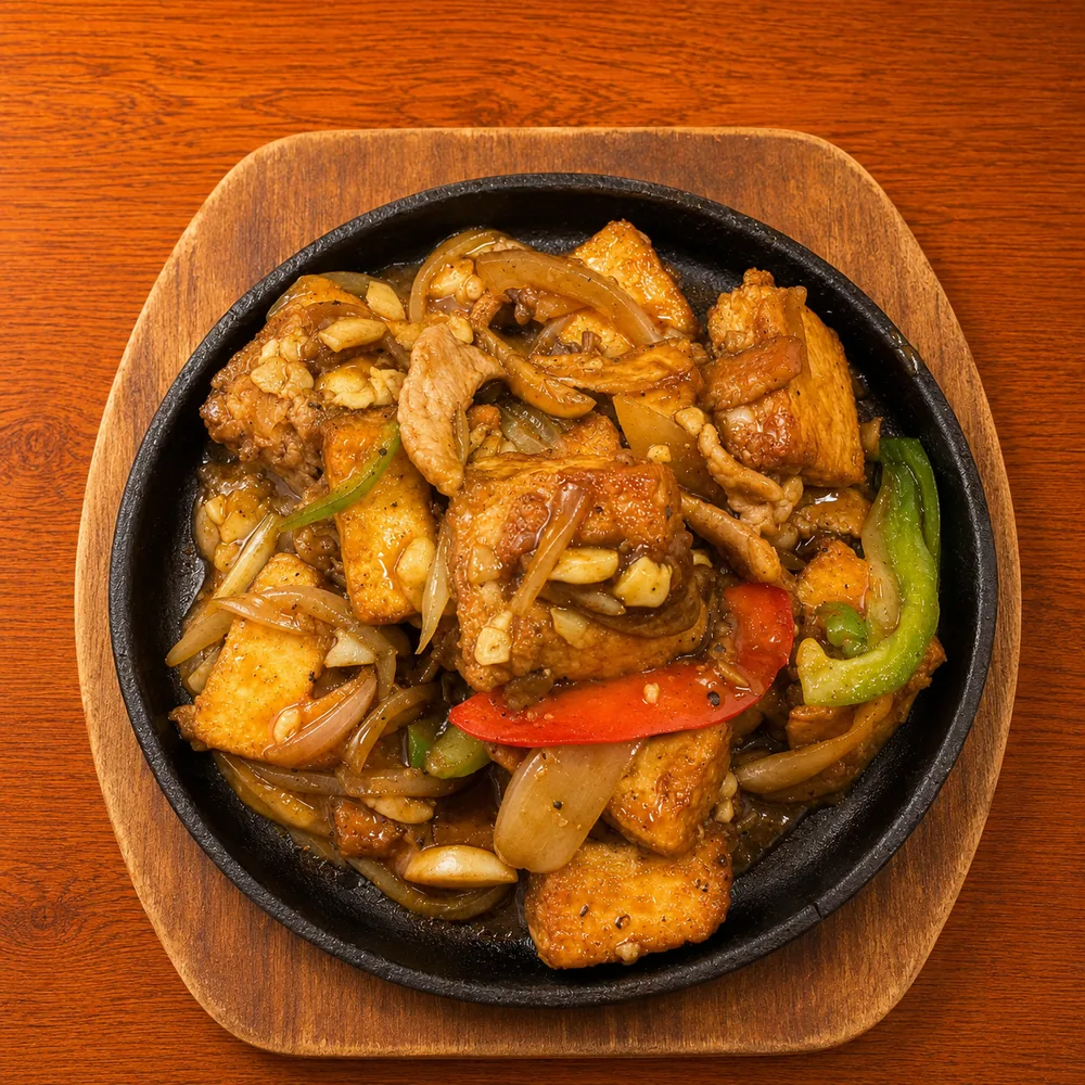鐵板豆腐