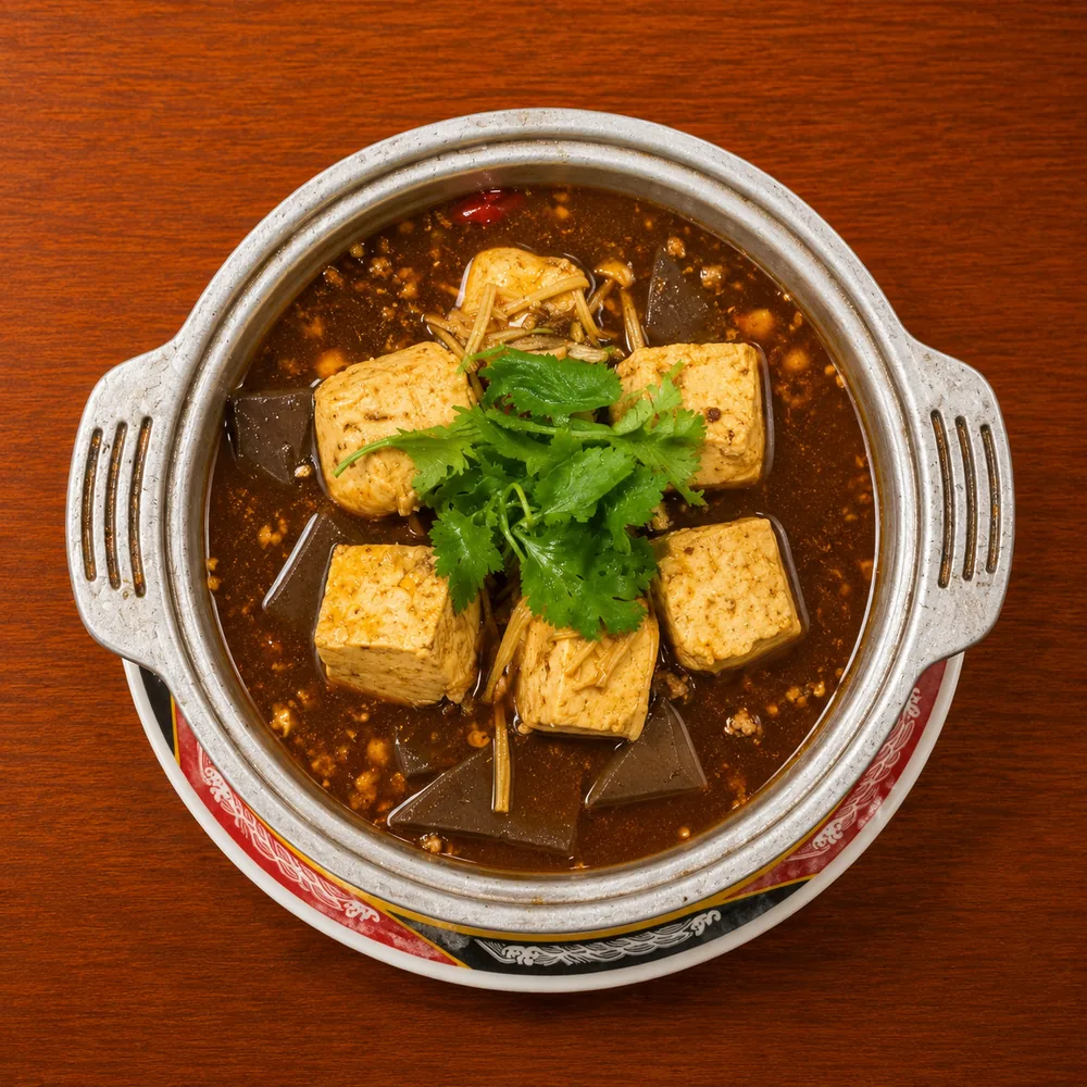 麻辣鴨血臭豆腐